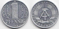 DDR 1 Pfennig Aluminium -