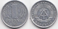 DDR 1 Pfennig Aluminium -
