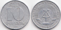 DDR 10 Pfennig Aluminium -