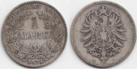 Kaiserreich 1 Mark kleiner Adler - Silber -