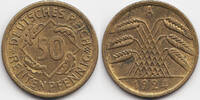 Weimarer Republik 50 Rentenpfennig Kupfer/Aluminium -