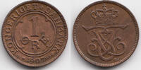 Dänemark - Denmark 1 Öre Frederik VIII. 1906-1912 -