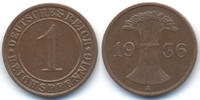 Weimarer Republik 1 Reichspfennig Kupfer -