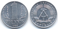 DDR 1 Pfennig Aluminium -