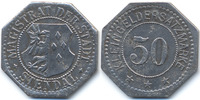 Sachsen 50 Pfennig Stendal - Eisen ohne Jahr (Funck 520.7d) -