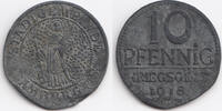 Sachsen/Meiningen 10 Pfennig Camburg - Zink 1918 (Funck 75.2) Zainende -