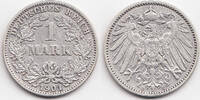 Kaiserreich 1 Mark großer Adler - Silber -