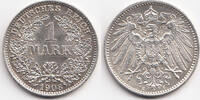 Kaiserreich 1 Mark großer Adler - Silber -