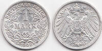 Kaiserreich 1 Mark großer Adler - Silber -
