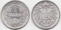 Kaiserreich 1 Mark großer Adler - Silber -