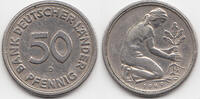 BRD 50 Pfennig Kupfer/Nickel - Bank Deutscher Länder -