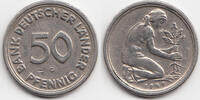 BRD 50 Pfennig Kupfer/Nickel - Bank Deutscher Länder -