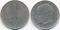 BRD 2,- DM Kupfer/Nickel – kaum Randschrift -