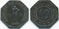 Sachsen 10 Pfennig Belgern - Eisen 1917 (Funck 33.5a) -