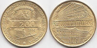 Italien - Italy 200 Lire Republik seit 1946 – Zolldienst Akademie -
