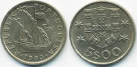 Portugal - Portugal 5 Escudos Republik seit 1910 -