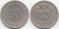 Kaiserreich 10 Pfennig großer Adler - Kupfer/Nickel -