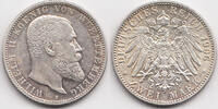 Württemberg 2 Mark Wilhelm 1891-1918 -