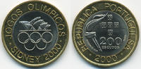 Portugal - Portugal 200 Escudos Republik seit 1910 – Olympiade Sydney 2000 -