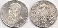 Sachsen-Meiningen 2 Mark Georg II. 1866-1914 – Auf den Tod -