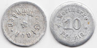 Hannover 10 Pfennig Münden, Stadt - ALuminium ohne Jahr (Funck 646.2B) Kehrprägung -