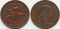 Frankreich - France 5 Centimes Dritte Republik 1871-1940 -