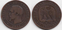 Frankreich - France 10 Centimes Napoleon III. 1852-1870 -