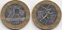 Frankreich - France 10 Francs Fünfte Republik seit 1958 -