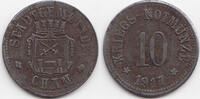 Bayern 10 Pfennig Cham – Eisen 1917 (Funck 79.4m) -