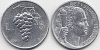 Italien - Italy 5 Lire Republik seit 1946 -