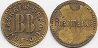 Bayern - Hof Biermarke Bürger Bräu Hof J. B. (Menzel 14709.1) kleine Buchstaben -
