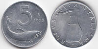 Italien - Italy 5 Lire Republik seit 1946 -