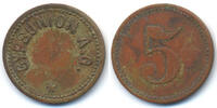 Baden - Waldshut/Tiengen Wert 5 Gypsunion A.G. (Menzel 32659.1) -