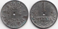 Westfalen 1 Pfennig Iserlohn - Eisen vernickelt 1918 (Funck 228.6) Variante 3 -