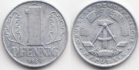 DDR 1 Pfennig Aluminium -