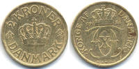 Dänemark - Denmark 2 Kronen Christian X. 1912-1947 -