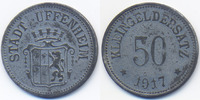 Bayern 50 Pfennig Uffenheim - Zink vernickelt 1917 (Funck 555.3) -
