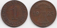 Weimarer Republik 1 Rentenpfennig Kupfer -