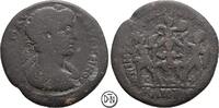 Caracalla (198/211-217) Lokalbronze Maionia (Lydia), Zeusknabe und drei Korybanten, äußerst selten, -