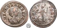 Magnia Urbica (283-285) Antoninian Roma, Büste / Venus Victrix, leichte Silbersudreste, selten, -