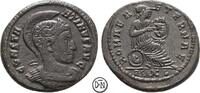 Constantin I der Große (306-337) Follis Roma, Büste / Roma mit Schild, EROS-AMOR-ROMA Anagramm, interessant, -