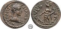 Gordianus III (238-244) Lokalbronze Lyrbe (Cilicia), Büste / Tyche, Prachtexemplar, das 5. und besterhaltene Ex., -