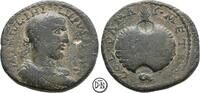 Philippus I Arabs (244-249) Lokalbronze Damascus (Syria), Büste / Preiskrone, auf die kaiserlichen Spiele (Sebasmia), -