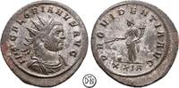Florianus (276) Antoninian Roma, Büste / Providentia, feines Portrait von bestem Stil, leichter Silbersud, -