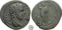 Geta (209-211) Lokalbronze Nikomedia (Bithynia), Kopf/ Serapis, äußerst selten, einziges bekanntes Exemplar -