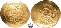 Konstantinos IX Monomachos (1042-1055) Histamenon Nomisma (Scyphat) Constantinopolis, Christus / Kaiser, attraktives, gut ausgeprägtes Exemplar, -
