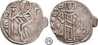Johannes II Komnenos (1280-1297) Asper Trapezunt, Eugenius / Kaiser, hübsches Exemplar, schöne Sammlungspatina, -