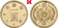 JAPAN 1 Yen Sehr seltener Jahrgang. Mutsuhito, 1867-1912. -