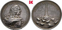 HESSEN Silbermedaille RR Wilhelm VIII., 1751-1760. -