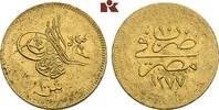 ÄGYPTEN 100 Kurush Abdul Aziz, 1861-1876. -